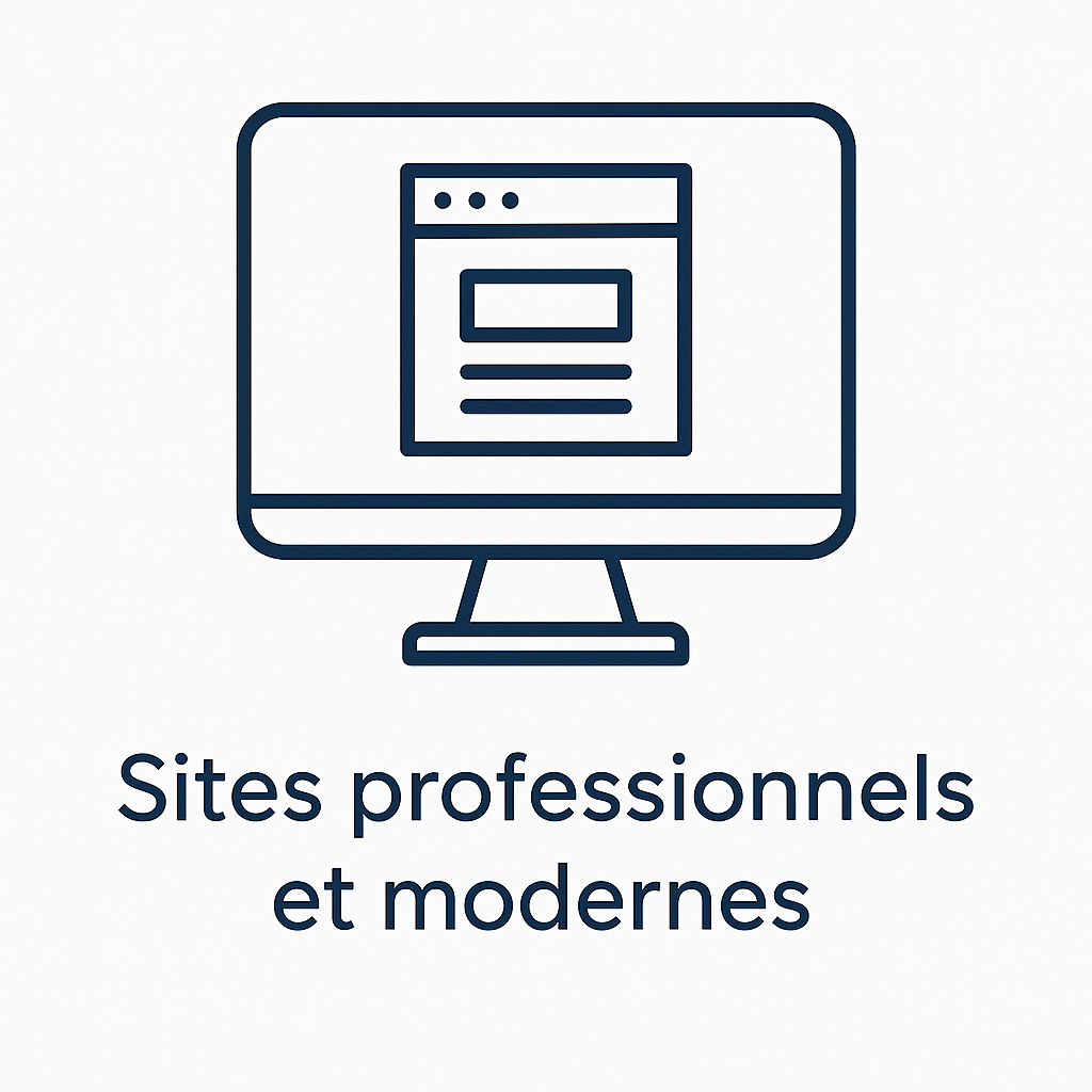 Sites professionnels et modernes
