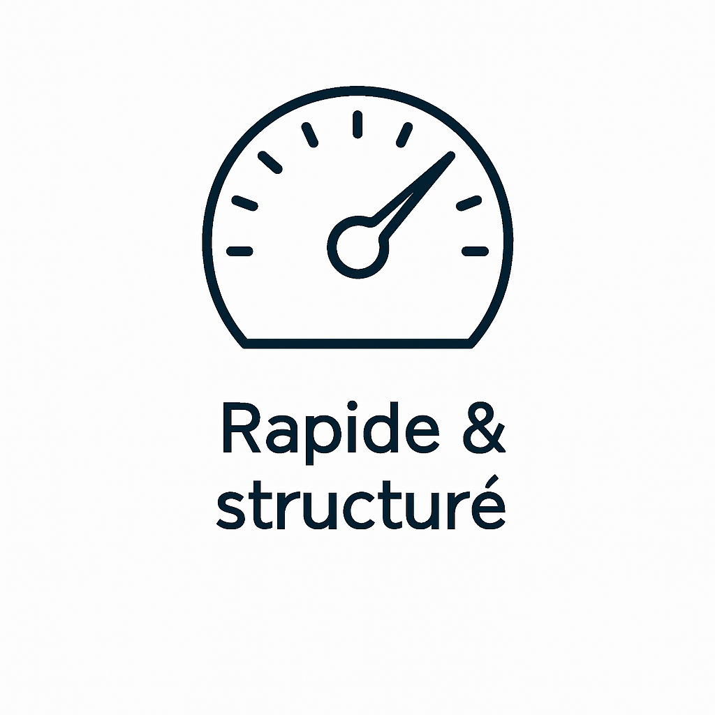 Rapide & structuré